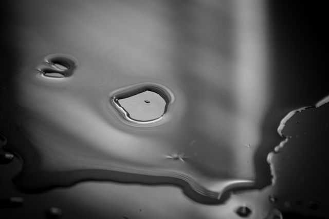 active water leak